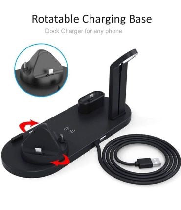 Best Selling Products 2022 in use 3 in 1 Charging Dock with 4 port USB